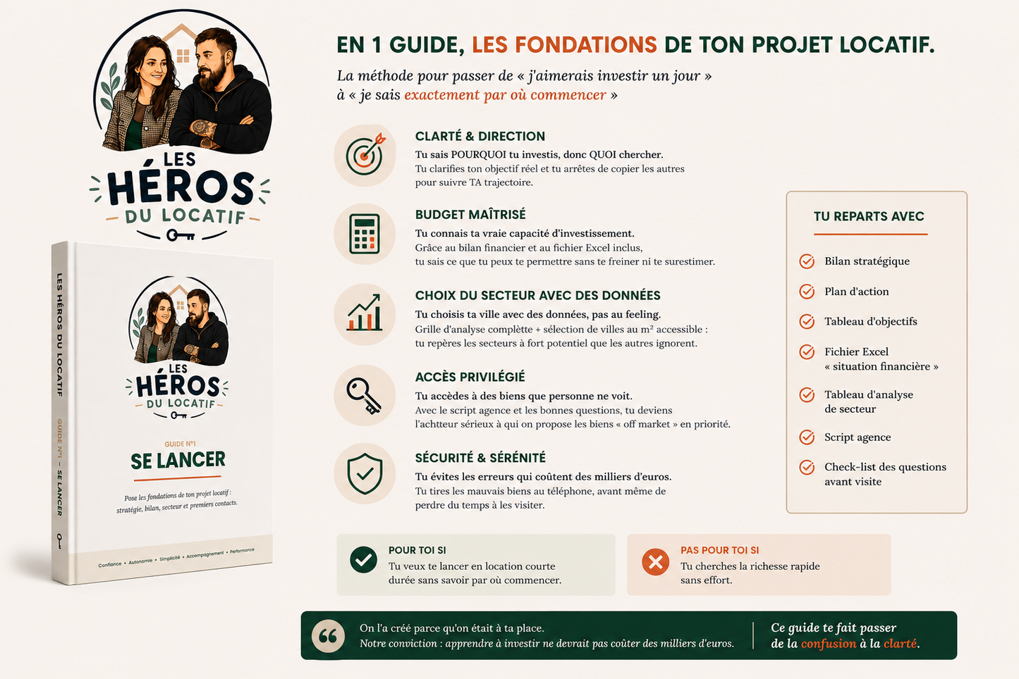 SE LANCER - Le guide pour réussir ton premier investissement en location courte durée