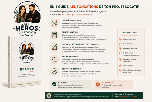 SE LANCER - Le guide pour réussir ton premier investissement en location courte durée